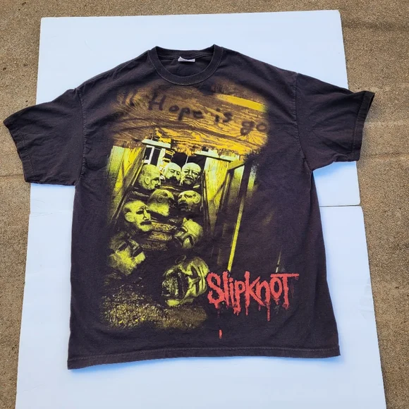 SLIPKNOT All Hope is gone Double Sided Graphic T Shirt Size X-Large